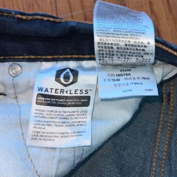Levi's 512 Blue Jeans Size 31 | Great condition - Picture 6 of 6